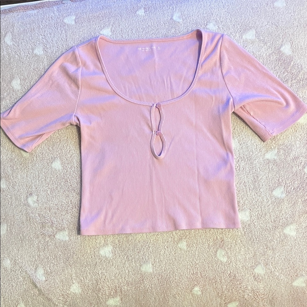 Abercrombie Pink Women's Top - Picture 2 of 2
